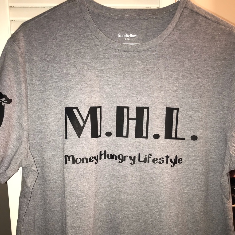 MHL Clothing Men’s MoneyHungry Lifestyle T shirt